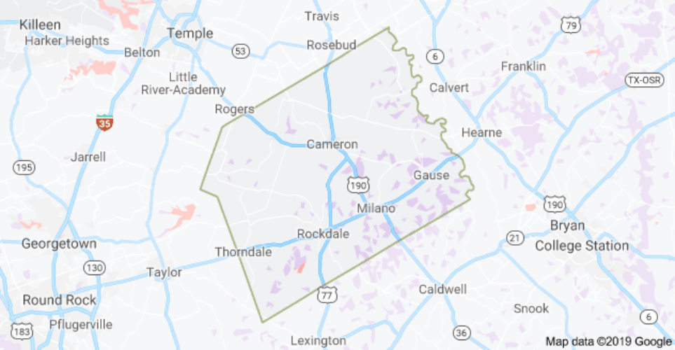 Milam County Tax Appraisal